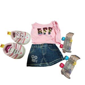 Build a Bear Summer Outfit Sketcher's roller skates